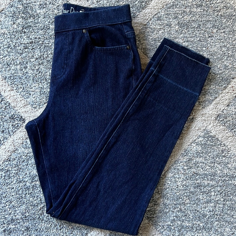 *Belle by Kim Gravel Flexibelle Wide Release Hem Jeggings